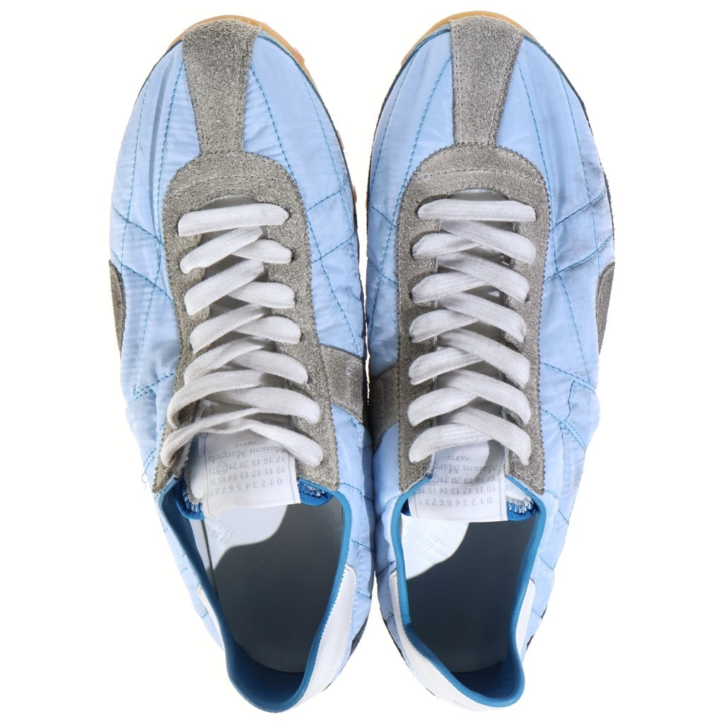 Maison Margiela(メゾンマルジェラ) Sprinters スプリンターズ キルティング ローカットスニーカー スカイブルー