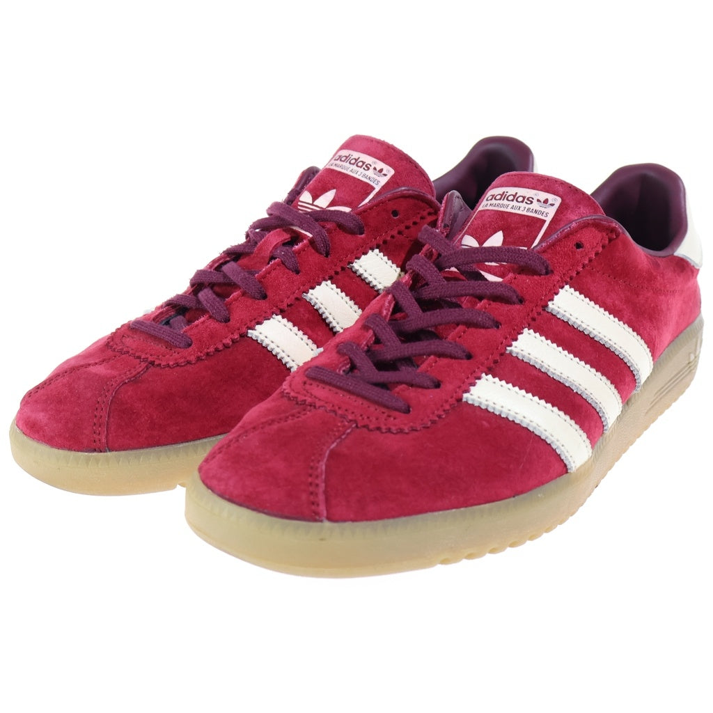 adidas(アディダス) BERMUDA バミューダ スエード ローカットスニーカー バーガンディ US9/27cm IE7426