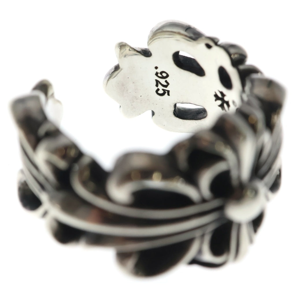 CHROME HEARTS(クロムハーツ) DBL FLRL CRS ダブルフローラルクロス リング シルバー BCA390