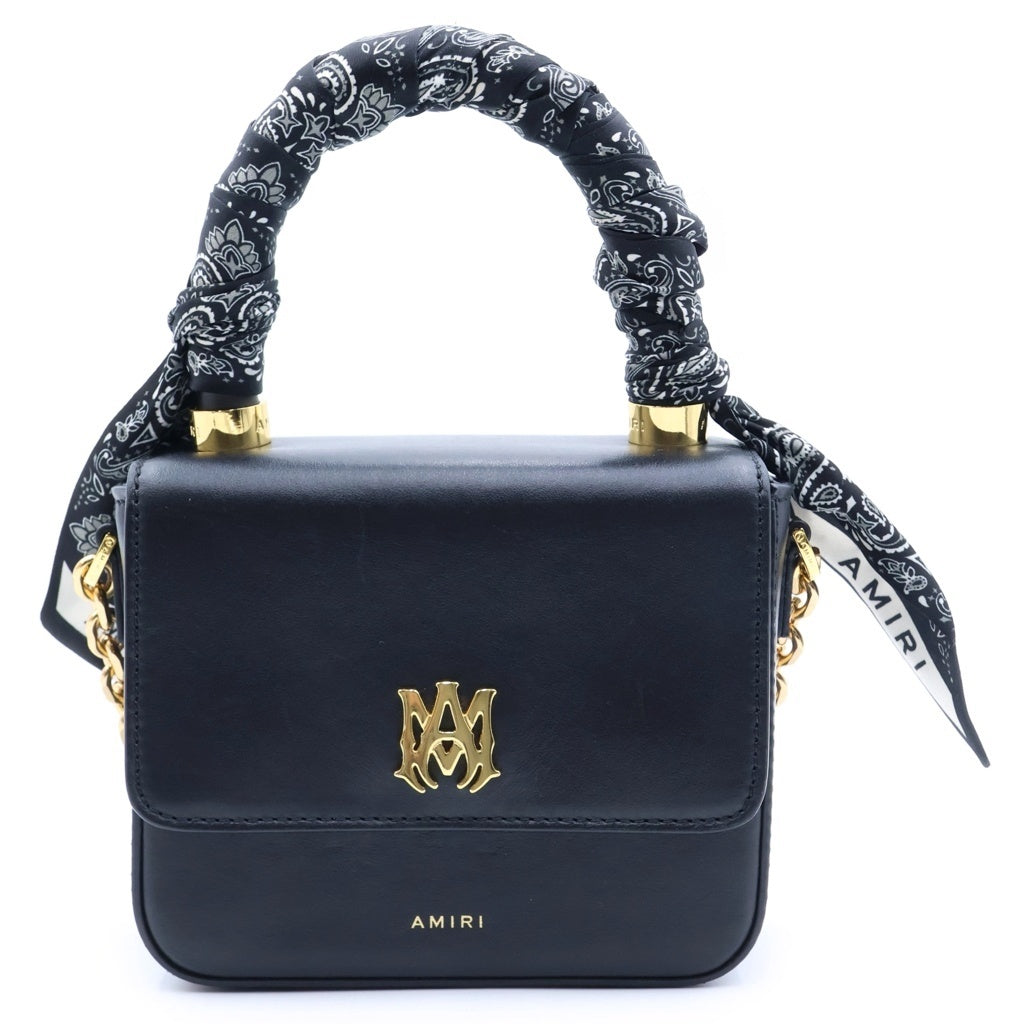 AMIRI(アミリ) MICRO MA BAG マイクロ エムエー バック ハンドバッグ ブラック レディース