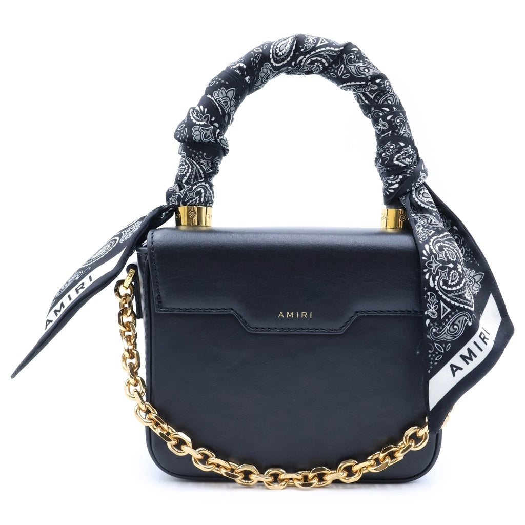 AMIRI(アミリ) MICRO MA BAG マイクロ エムエー バック ハンドバッグ ブラック レディース