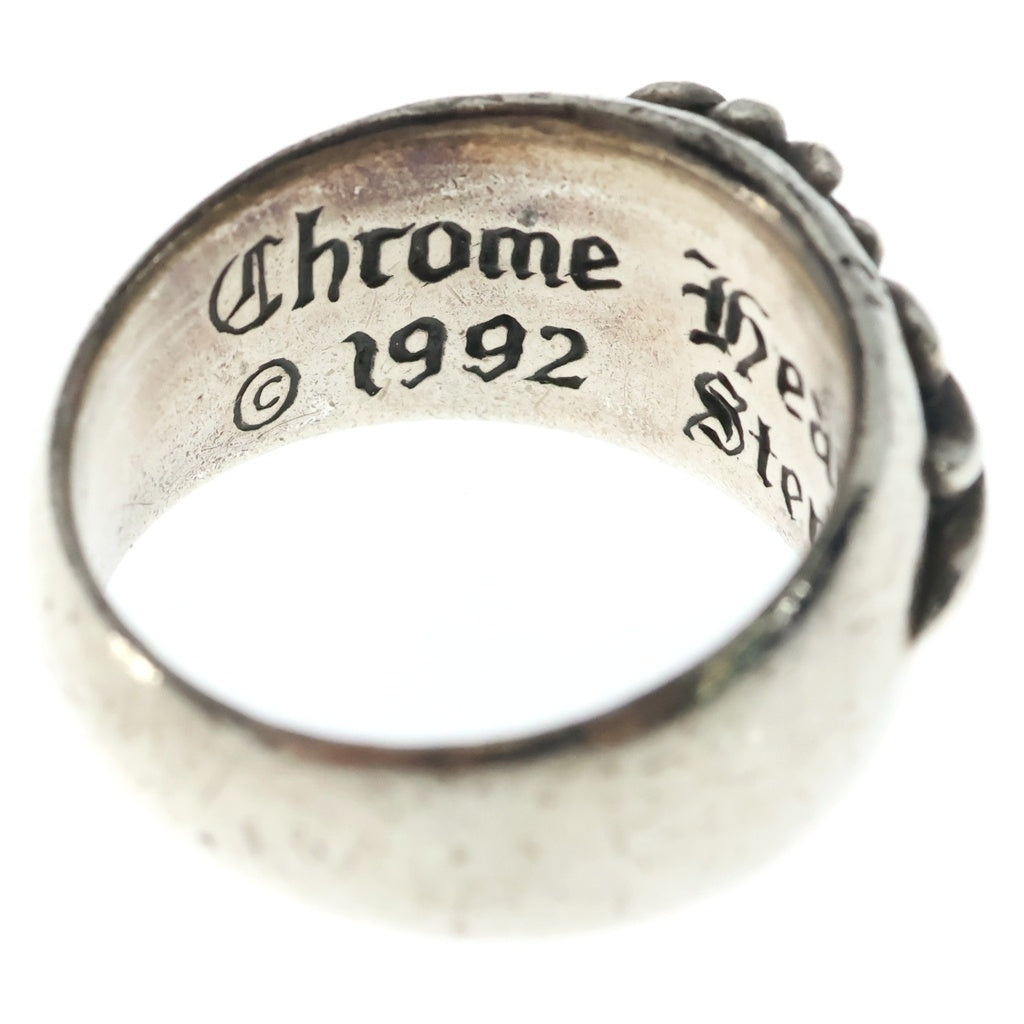 CHROME HEARTS(クロムハーツ) FLRL CRS フローラルクロス リング シルバー BCA346