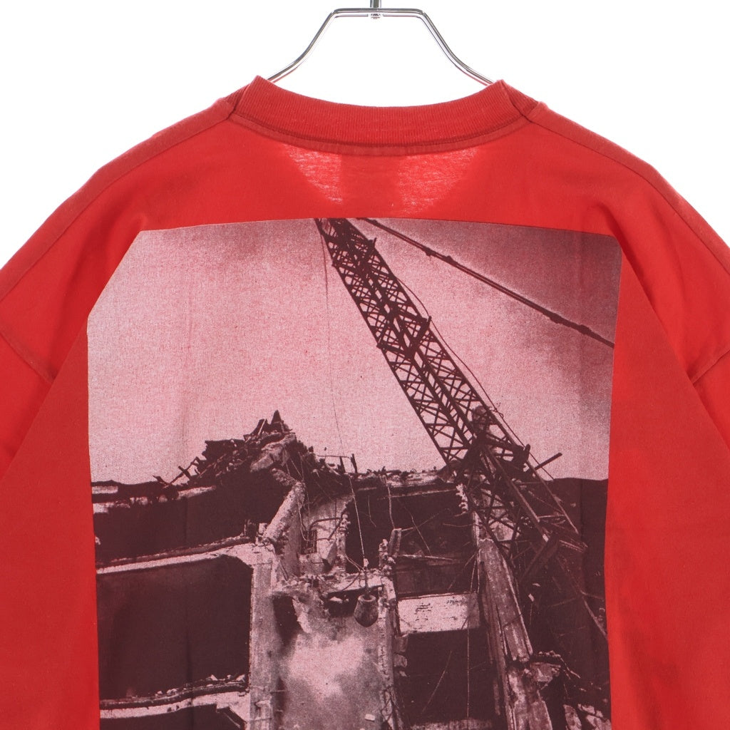 VINTAGE(ヴィンテージ) 90s Rage Against the Machine Che Guevara スクリーンスタータグ 両面プリント 半袖Tシャツカットソー レッド