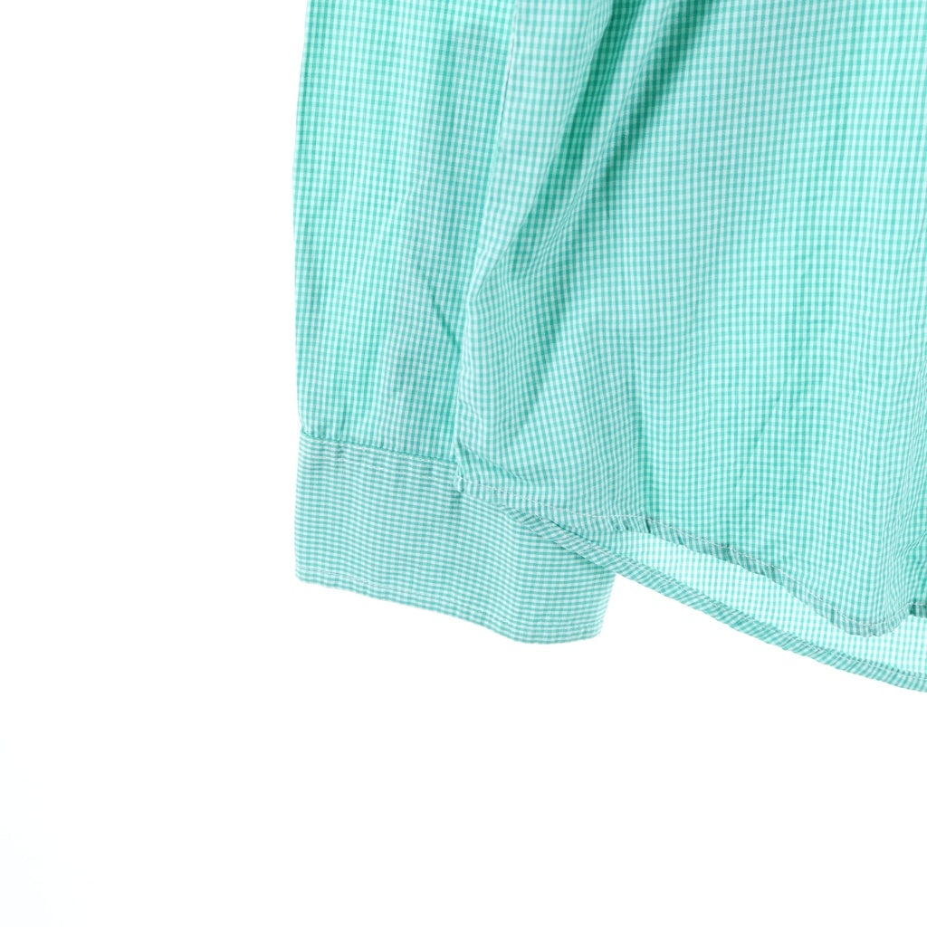 SUPREME(シュプリーム) 12AW Gingham Oxford Shirt ギンガムチェック総柄 オクスフォード 長袖シャツ グリーン