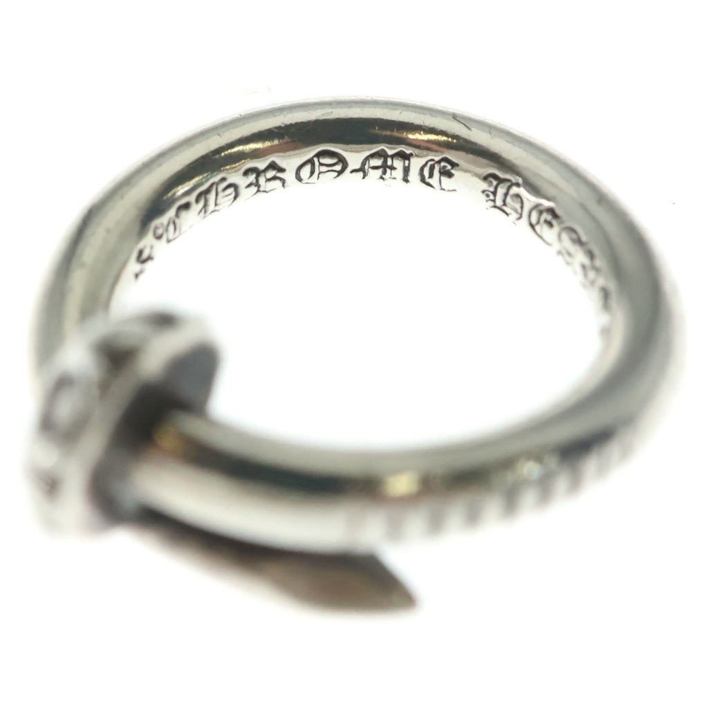 CHROME HEARTS(クロムハーツ) NAIL CRSBALL ネイル クロスボール リング シルバー BCA349 レディース