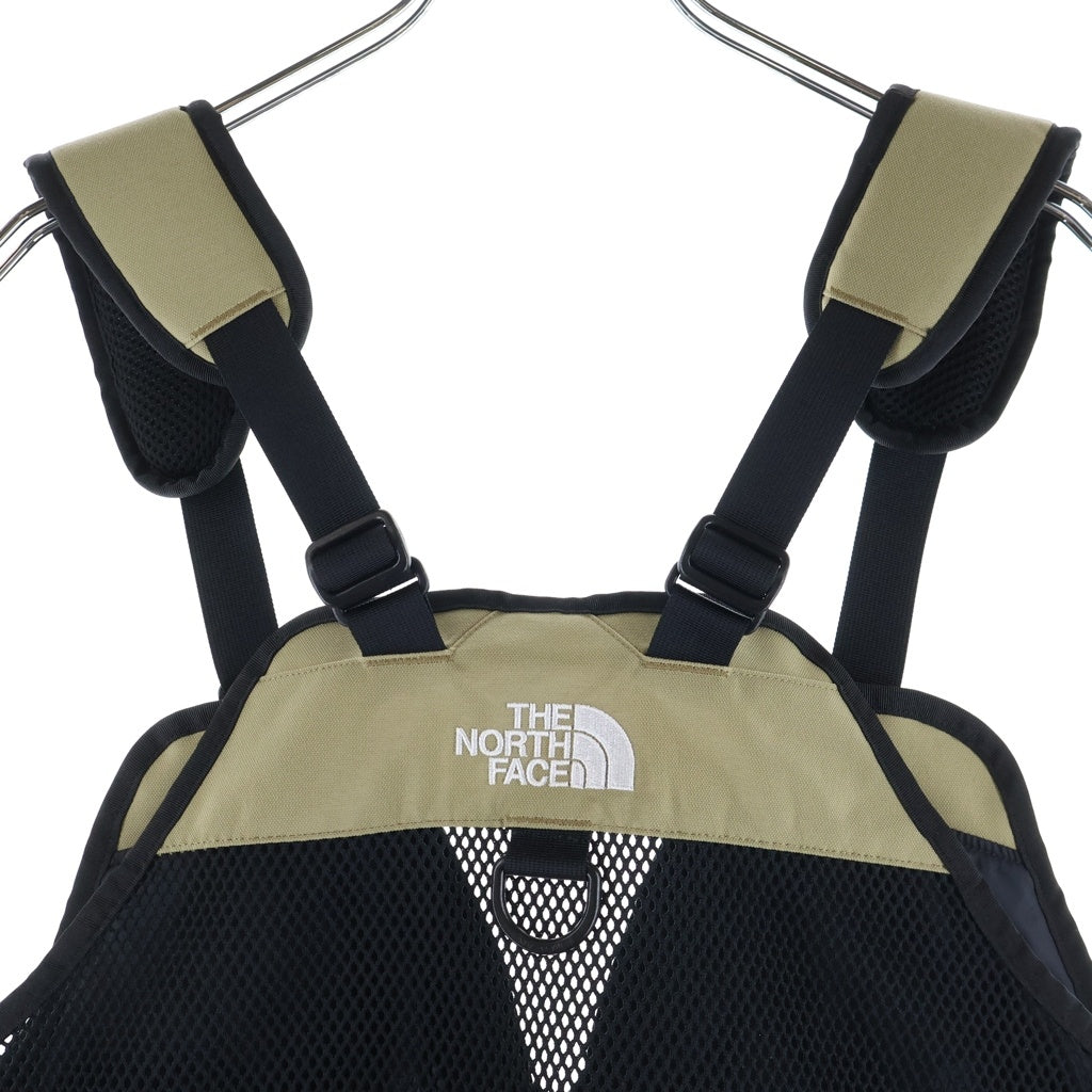 THE NORTH FACE(ザノースフェイス) Gear Mesh Vest ギア メッシュ 両面ロゴ刺繍 ベスト ベージュ NP22330