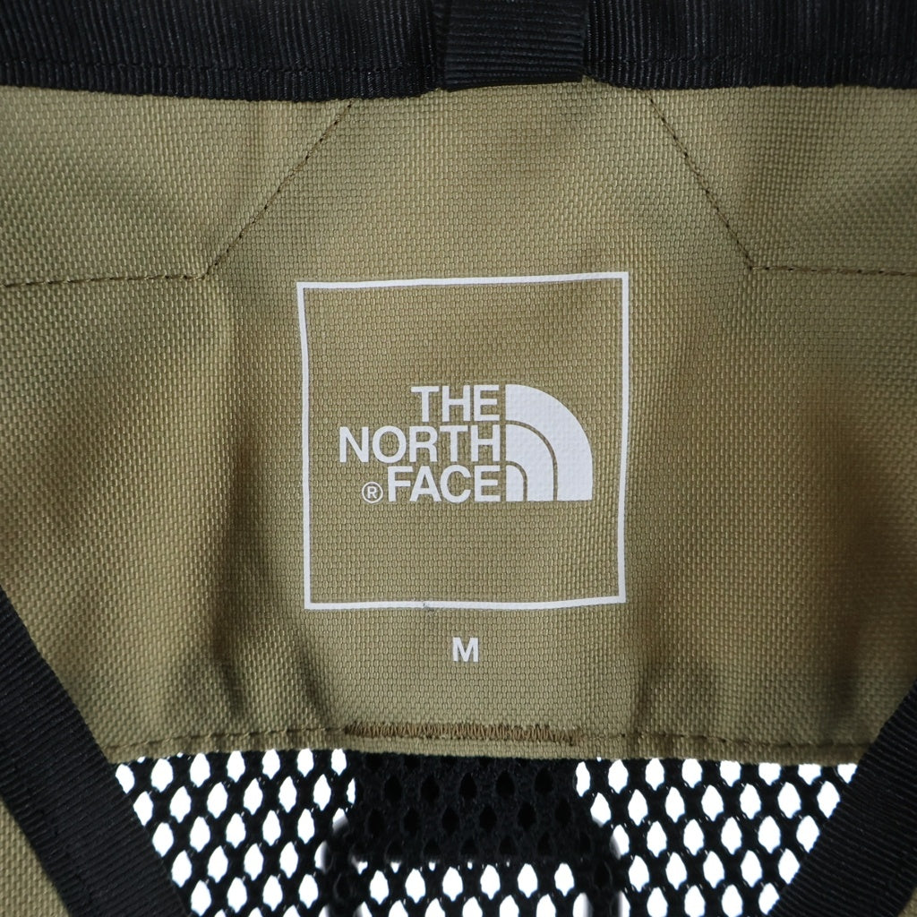 THE NORTH FACE(ザノースフェイス) Gear Mesh Vest ギア メッシュ 両面ロゴ刺繍 ベスト ベージュ NP22330
