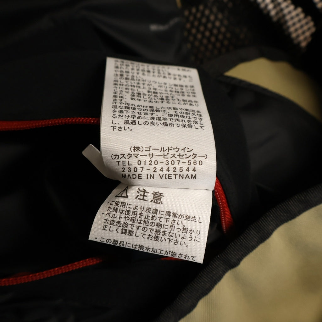 THE NORTH FACE(ザノースフェイス) Gear Mesh Vest ギア メッシュ 両面ロゴ刺繍 ベスト ベージュ NP22330