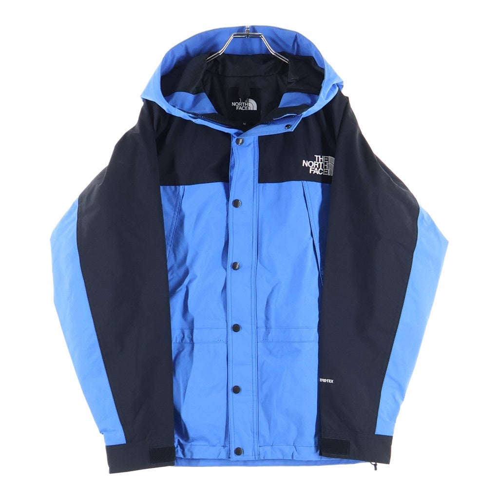 THE NORTH FACE(ザノースフェイス) Mountain Light Jacket マウンテンライト ゴアテックス 両面ロゴ刺繍 フーデットジャケット ブルー NP62236