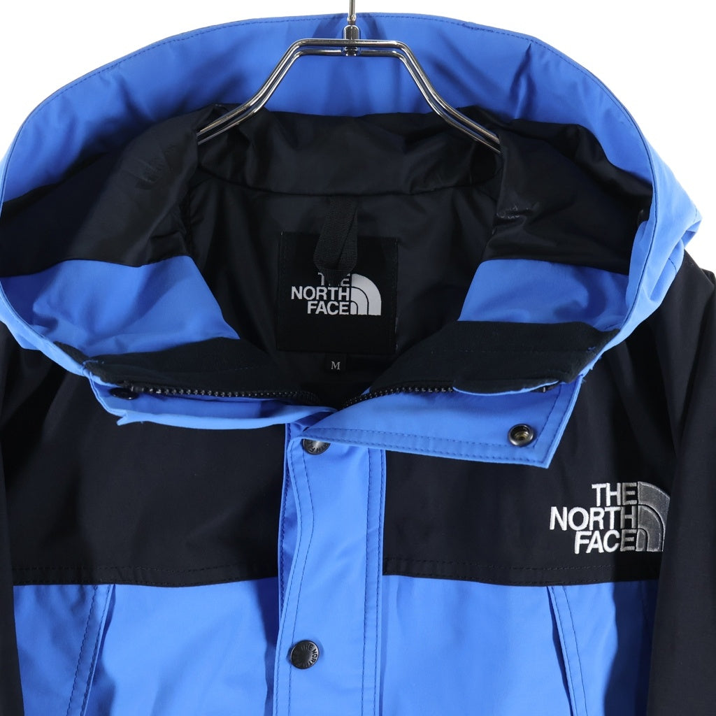 THE NORTH FACE(ザノースフェイス) Mountain Light Jacket マウンテンライト ゴアテックス 両面ロゴ刺繍 フーデットジャケット ブルー NP62236