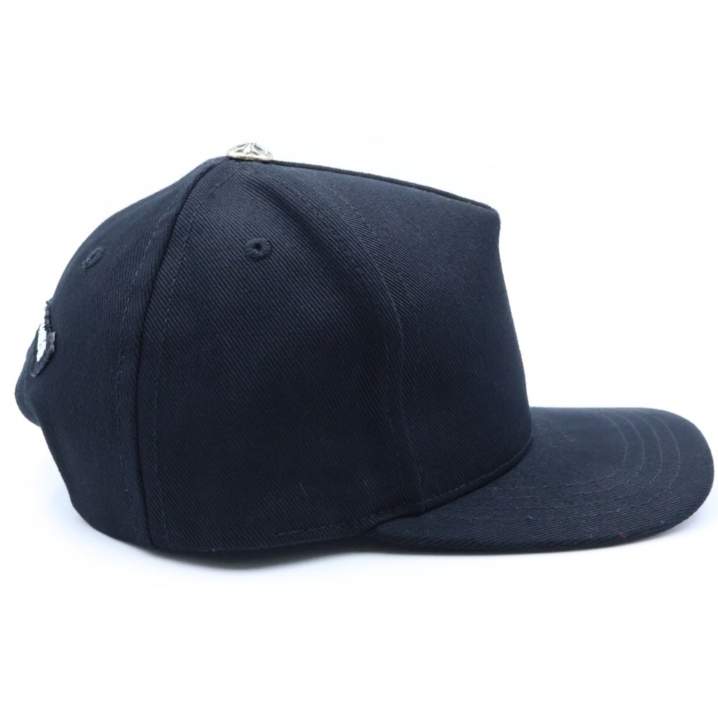 CHROME HEARTS(クロムハーツ) Vertical Logo Hat CH バーティカルロゴ ベースボールキャップ 帽子 ブラック