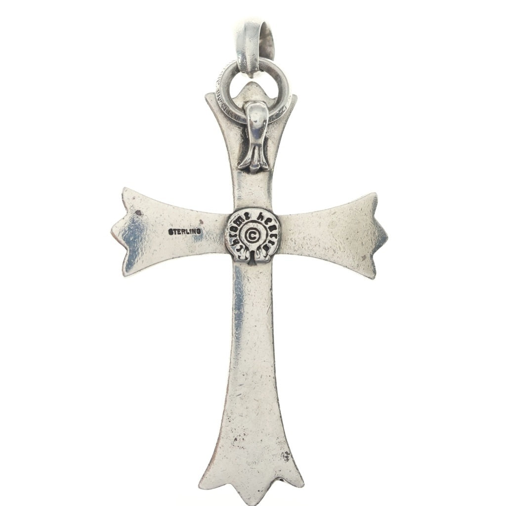 CHROME HEARTS(クロムハーツ) CH CRS LG W/BALE Wベイル ラージCHクロスペンダントトップ シルバー BCA215