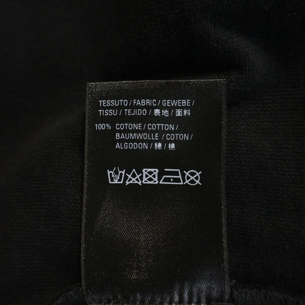 BALENCIAGA(バレンシアガ) 20AW GOTHIC OVERSIZE T-Shirt ゴシック オーバーサイズ オールシーイングアイ フリーメイソン 半袖Tシャツカットソー ブラック 641614 TJV78