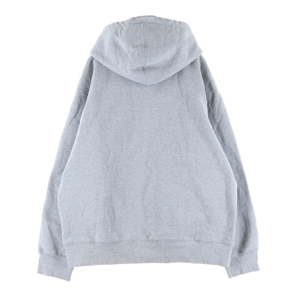 SUPREME(シュプリーム) 22AW S Logo Hooded Sweatshirt Sロゴ刺繍 プルオーバー パーカー フーディー グレー