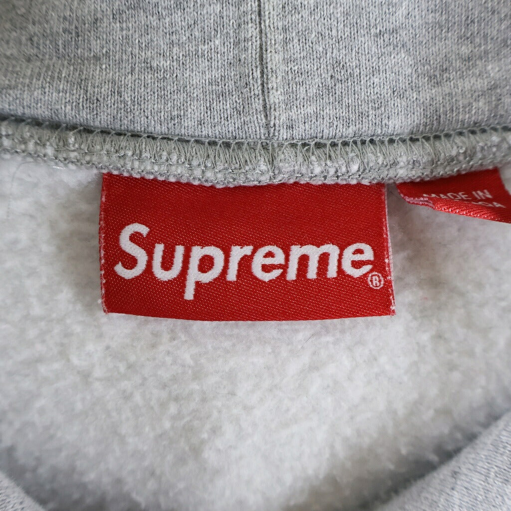 SUPREME(シュプリーム) 22AW S Logo Hooded Sweatshirt Sロゴ刺繍 プルオーバー パーカー フーディー グレー