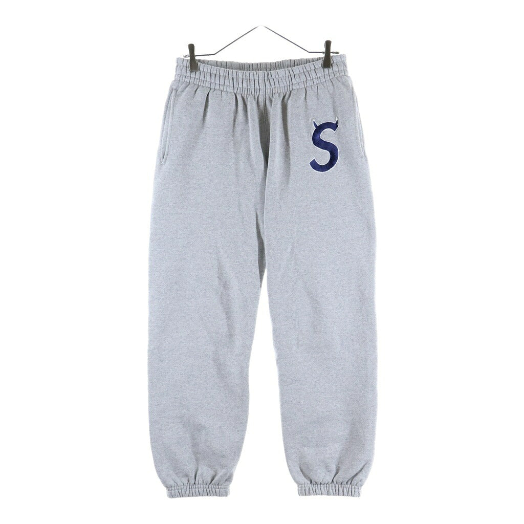 SUPREME(シュプリーム) 22AW S Logo Sweatpant Sロゴ刺繍 スウェット ジョガー パンツ グレー