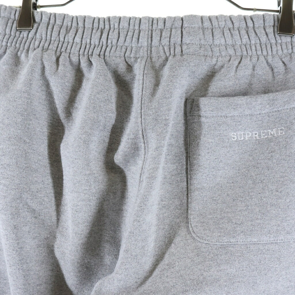 SUPREME(シュプリーム) 22AW S Logo Sweatpant Sロゴ刺繍 スウェット ジョガー パンツ グレー
