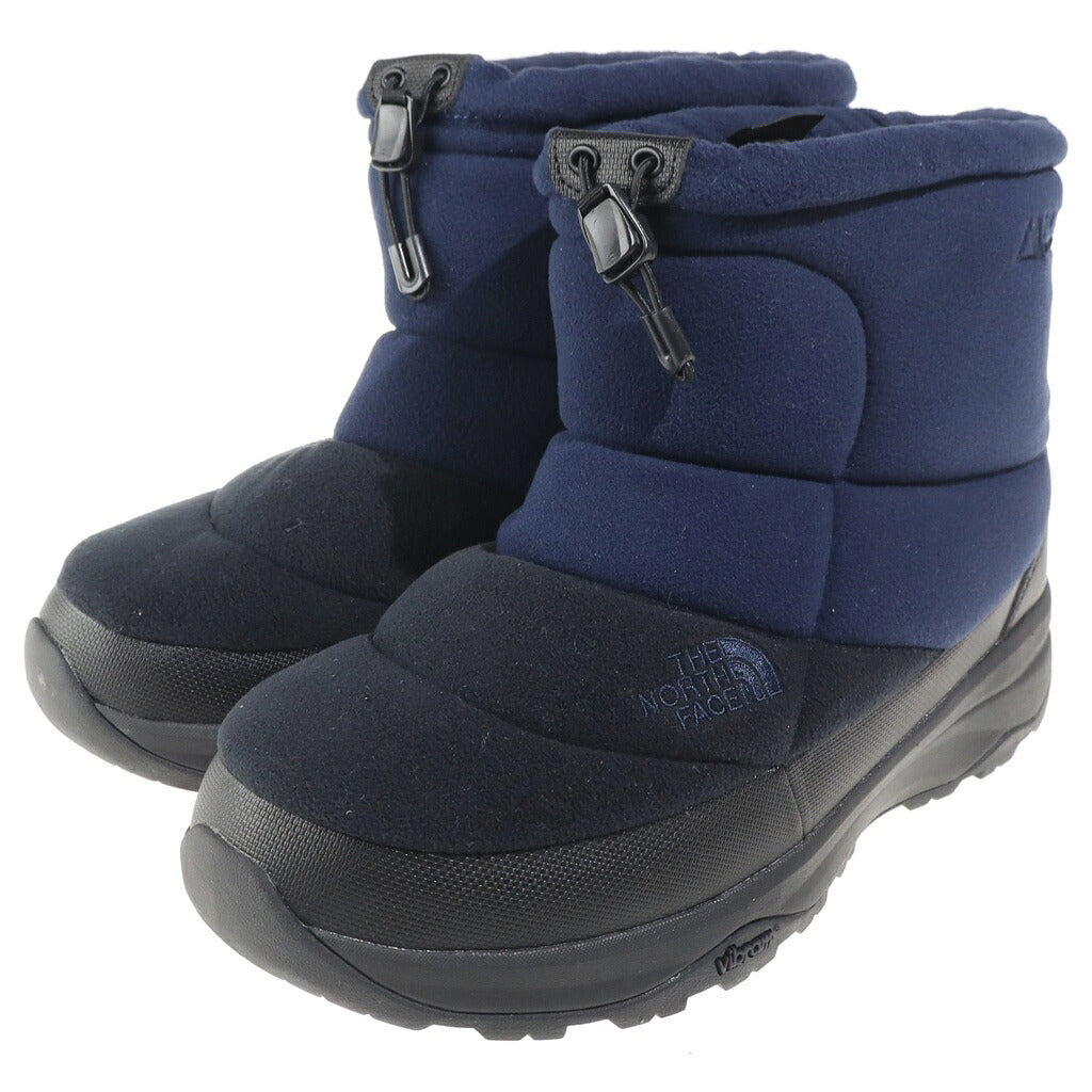 THE NORTH FACE(ザノースフェイス) Nuptse Bootie Short POLARTEC ヌプシ ブーティ ショート ポーラテック スノーブーツ ブルー/ブラック US10/28cm NF52473