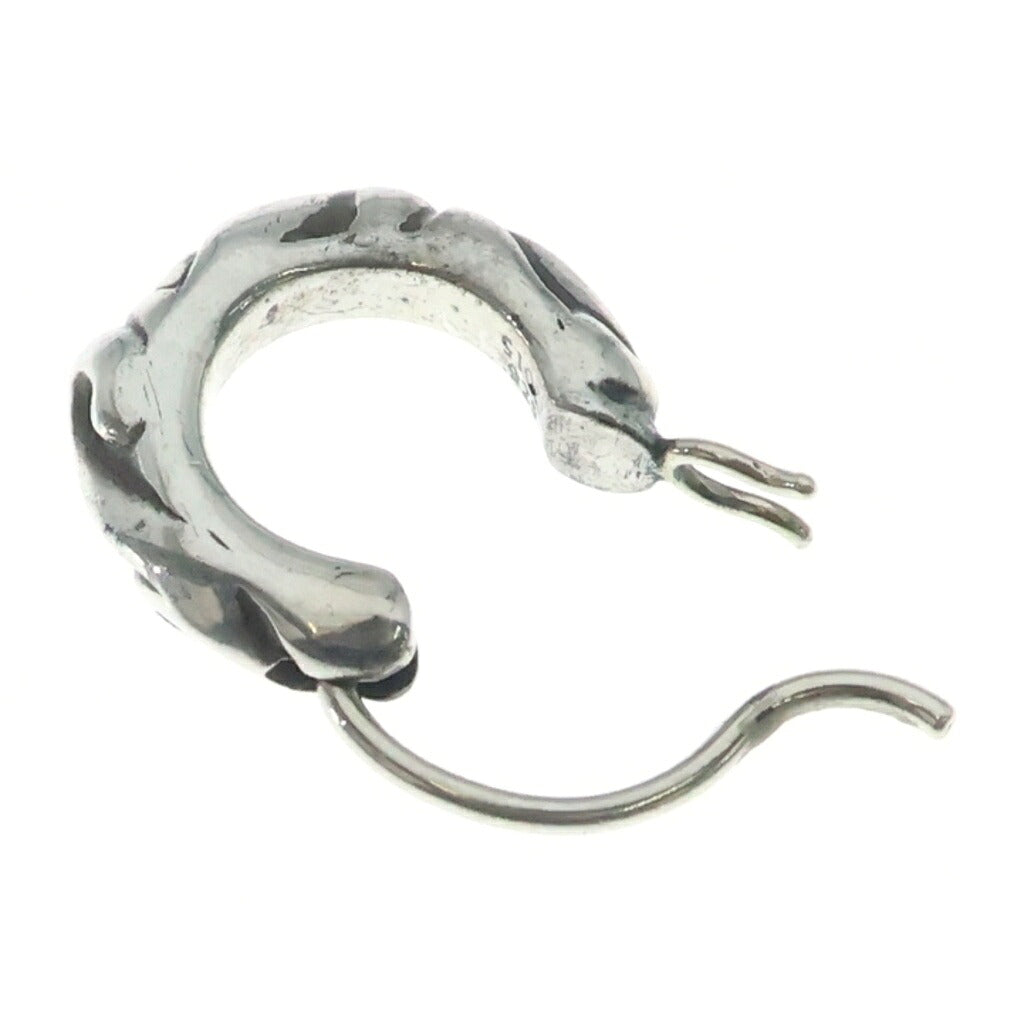 CHROME HEARTS(クロムハーツ) TNY HOOP SCRL タイニースクロールフープピアス シルバー