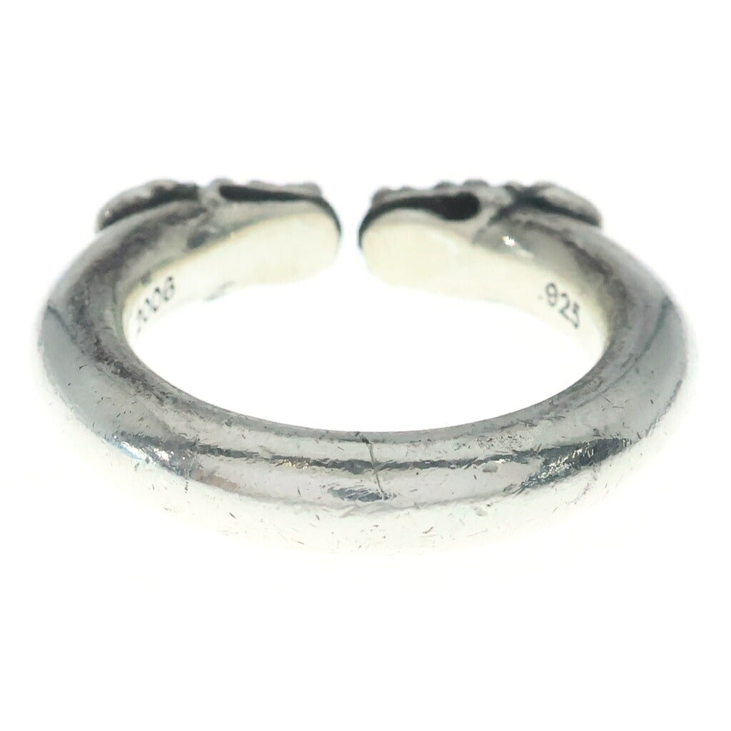 CHROME HEARTS(クロムハーツ) DOUBLE DOG RING ダブルドッグリング シルバー