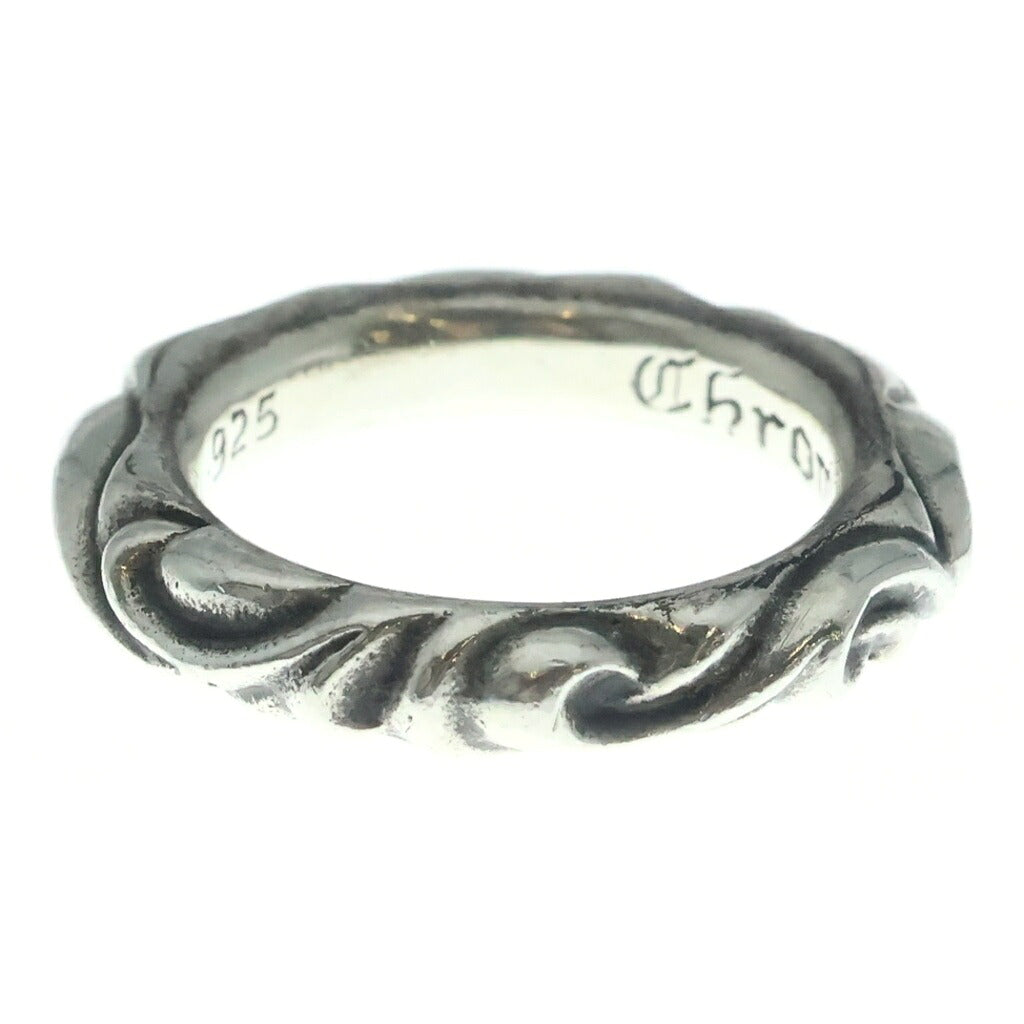 CHROME HEARTS(クロムハーツ) SCRL BAND スクロールバンド リング シルバー BCA351