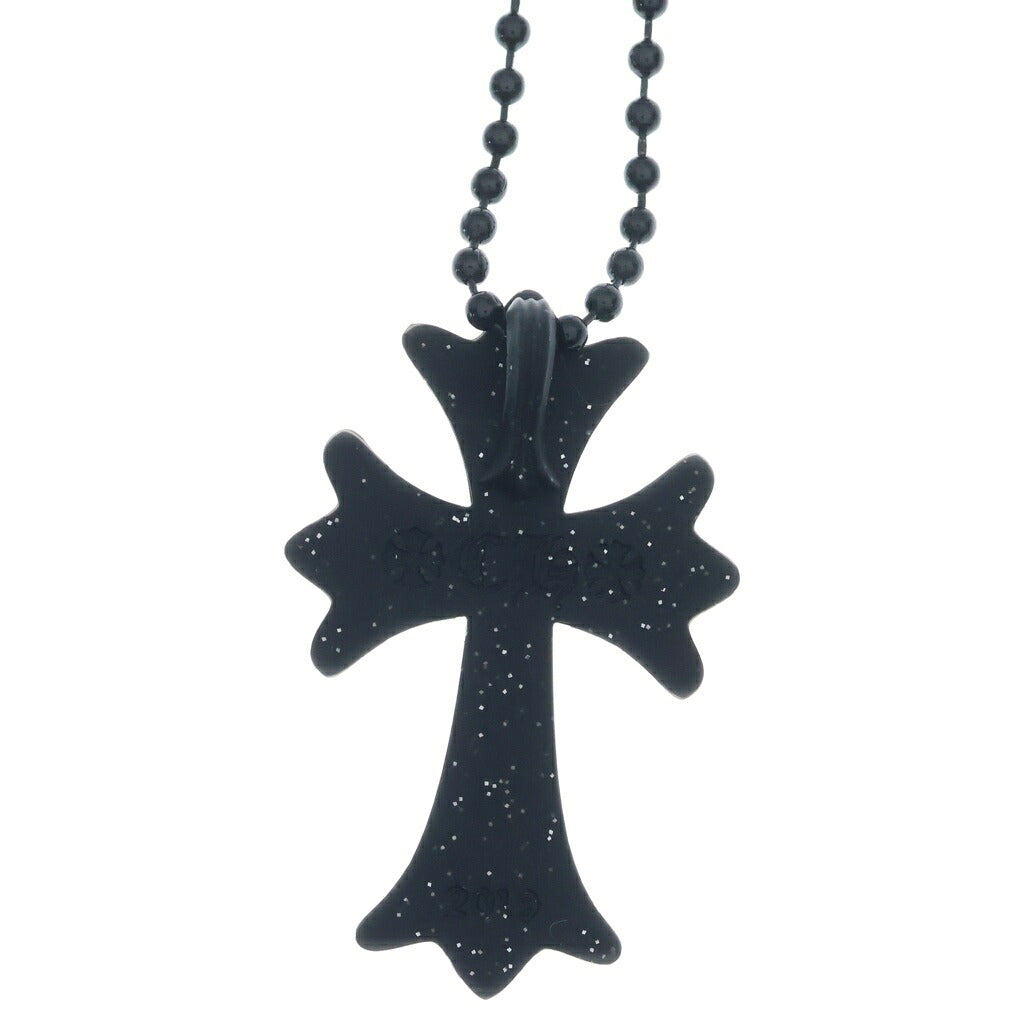 CHROME HEARTS(クロムハーツ) RUBBER CH CRS SML スモールCHクロス ラバーネックレス シリコン ブラック BCA306