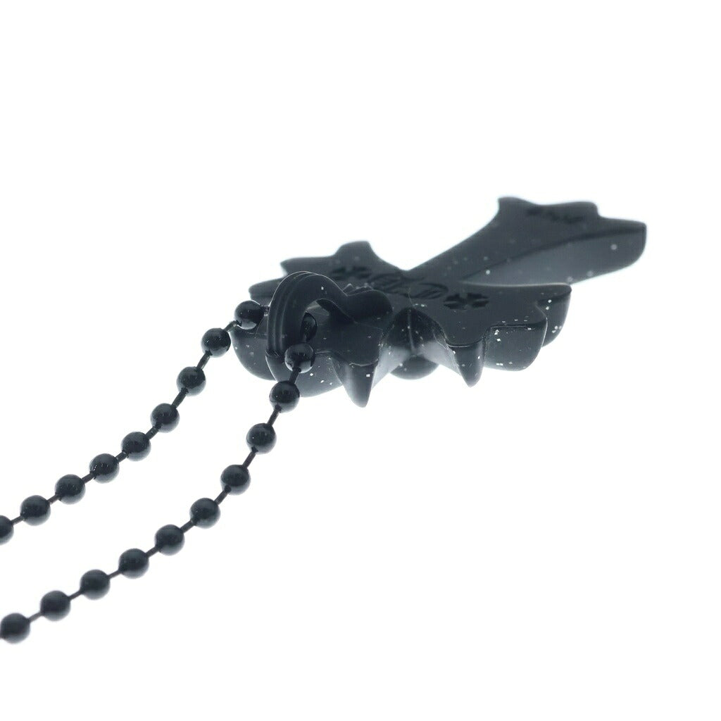 CHROME HEARTS(クロムハーツ) RUBBER CH CRS SML スモールCHクロス ラバーネックレス シリコン ブラック BCA306