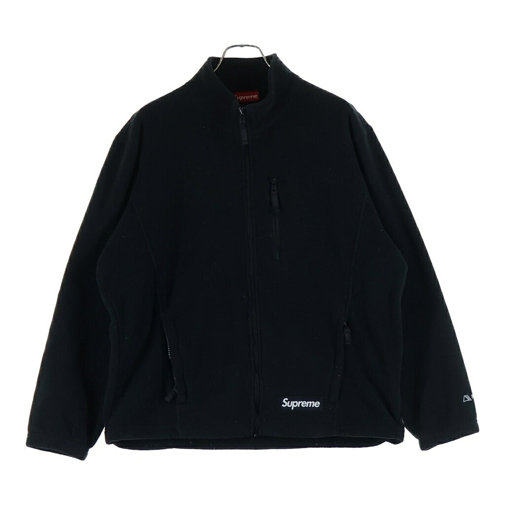 SUPREME(シュプリーム) 22AW Polartec Zip Jacket ポーラテックジップジャケット ブラック