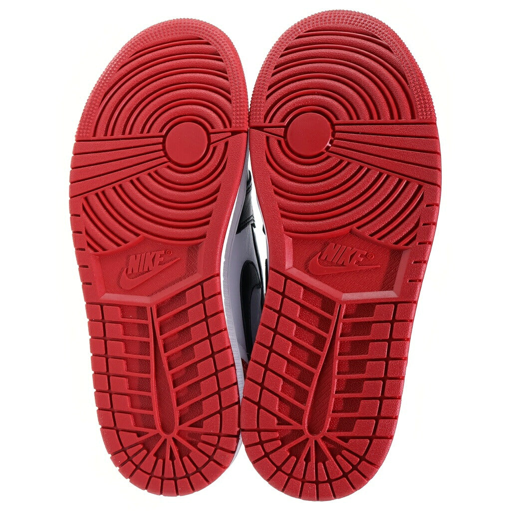 NIKE(ナイキ) AIR JORDAN1 RETRO HIGH OG RUBY エアジョーダン1 レトロ レザー ハイカットスニーカー レッド/ホワイト US9/26cm FD2596-602