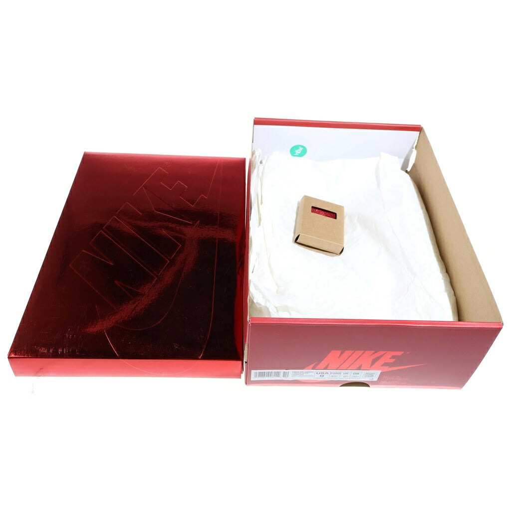 NIKE(ナイキ) AIR JORDAN1 RETRO HIGH OG RUBY エアジョーダン1 レトロ レザー ハイカットスニーカー レッド/ホワイト US9/26cm FD2596-602