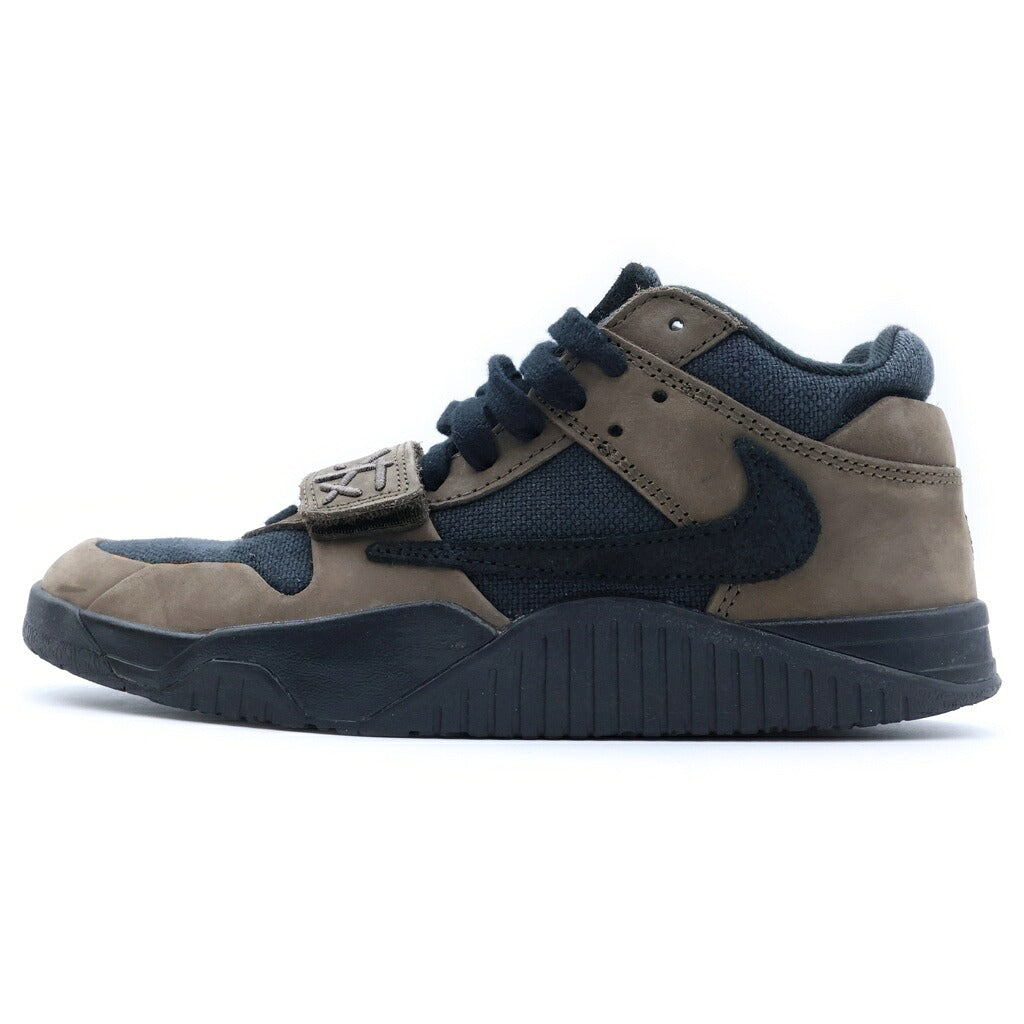 NIKE(ナイキ) ×TRAVIS SCOTT JORDAN JUMPMAN JACK TR トラヴィススコット ジャンプマンジャック ローカットスニーカー ブラウン/ブラック US7/25cm FZ8117-204