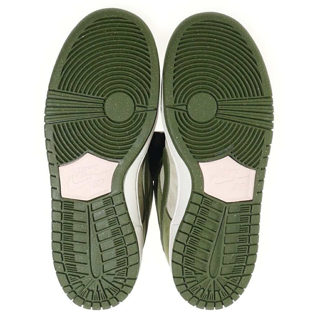 NIKE SB(ナイキエスビー) ×Yuto Horigome Dunk Low ユウト ホリゴメ ダンク ロウ ローカットスニーカー グリーン/ベージュ US5/23.5cm HF8022-300