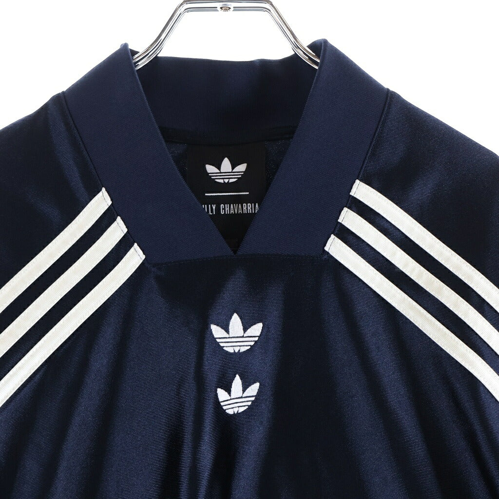 adidas(アディダス) ×WILLY CHAVARRIA DAZZLE LS JERSEY ウィリーチャバリア デーズル ドッキング サイドライン 長袖 ジャージ スウェット トレーナー ネイビー KD1799