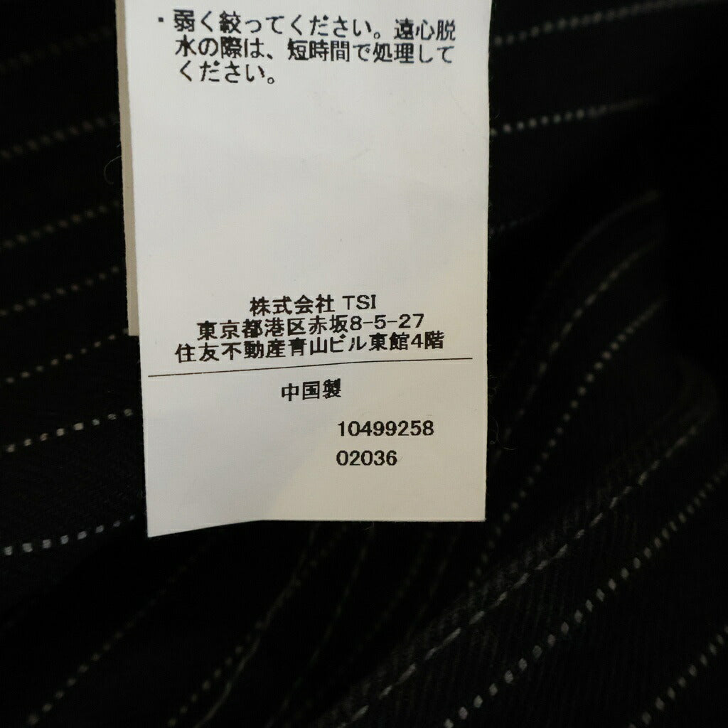 SCHOTT(ショット) Perfecto OLD HICKORY DENIM VEST パーフェクト オールドヒッコリー ボーダー総柄 デニム ベスト ジャケット ブラック 3122067