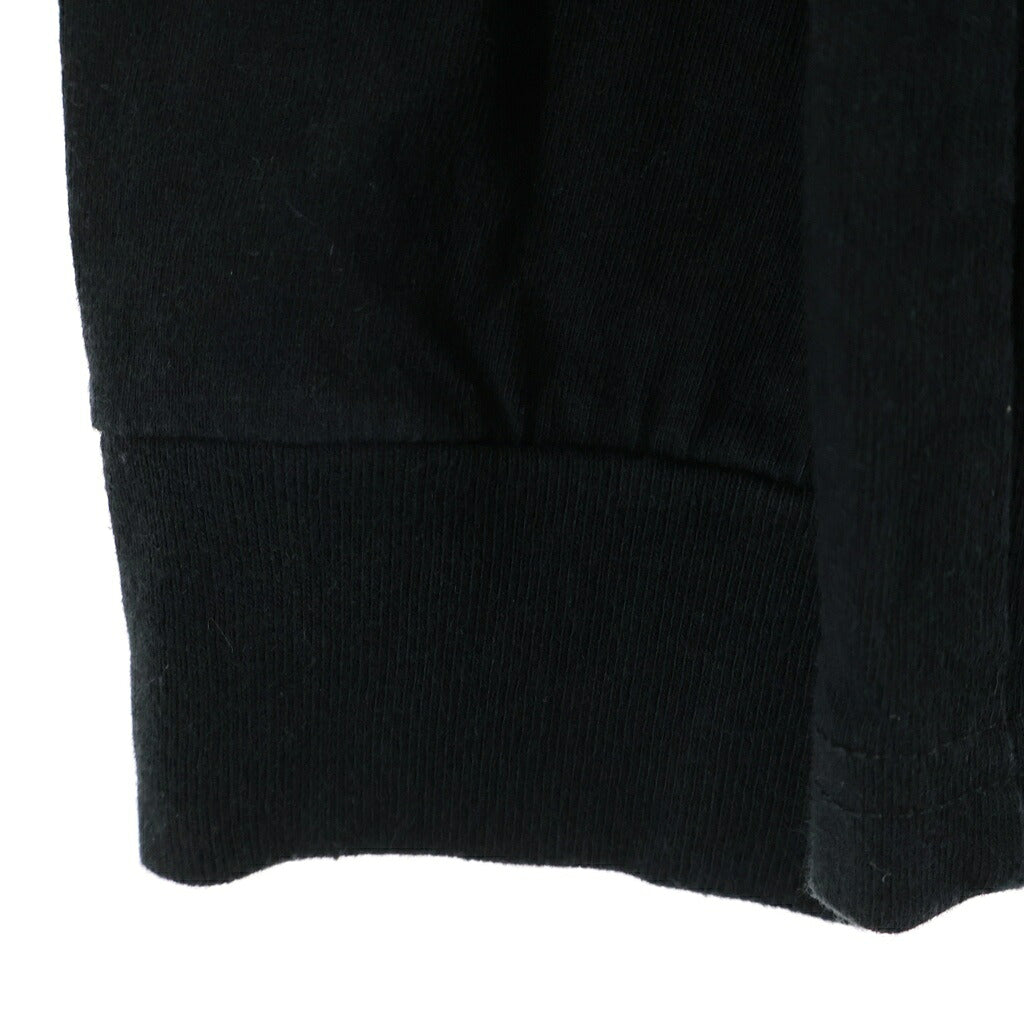 SUPREME(シュプリーム) 25AW ×Y's Yohji Yamamoto L/S Tee ワイズ ヨウジヤマモト バックプリント 長袖Tシャツカットソー ブラック
