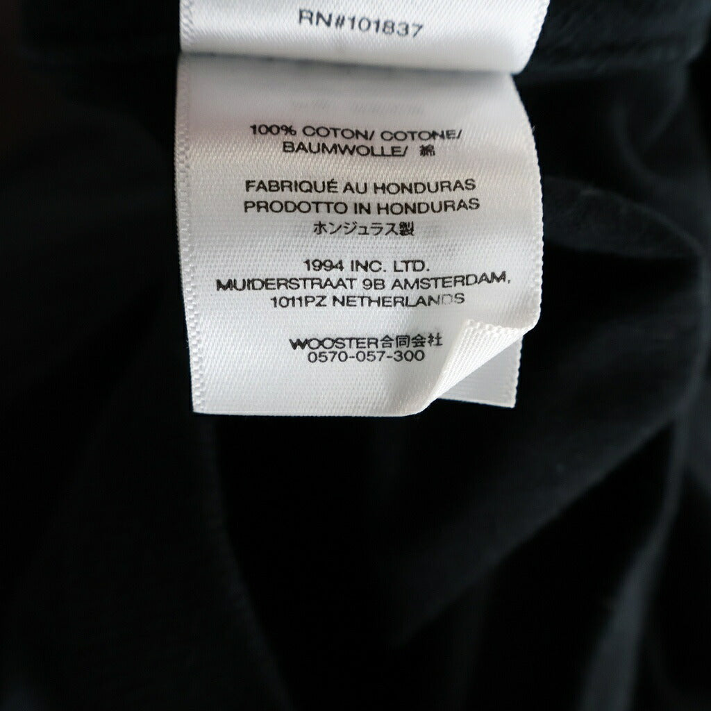 SUPREME(シュプリーム) 25AW ×Y's Yohji Yamamoto L/S Tee ワイズ ヨウジヤマモト バックプリント 長袖Tシャツカットソー ブラック