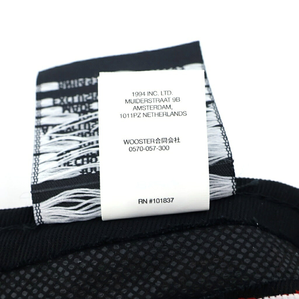 SUPREME(シュプリーム) ×NEW ERA Devil S Logo New Era ニューエラ デビルSロゴ刺繍 6パネル ベースボールキャップ レッド