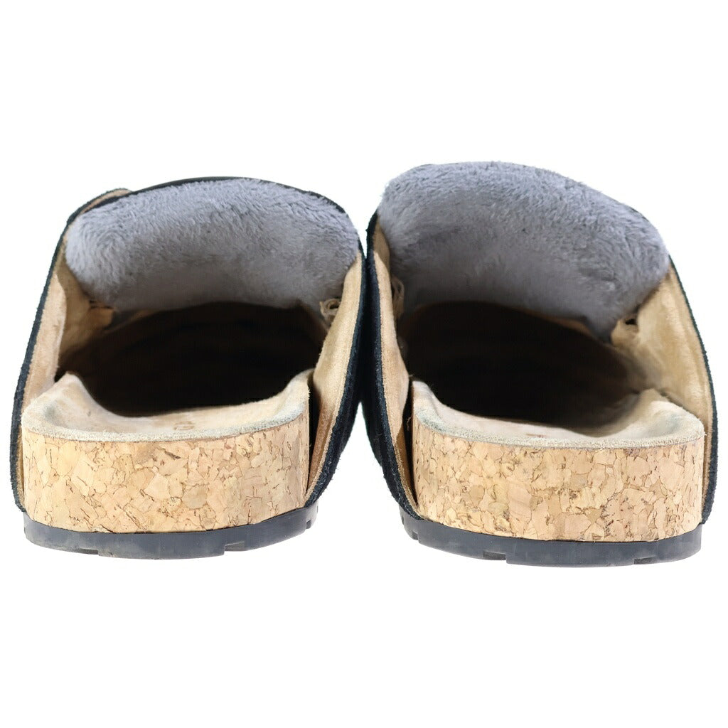 BALENCIAGA(バレンシアガ) Dumbo Mule ダンボ ミュール スエード サボ サンダル ブラック 852708 WCB42
