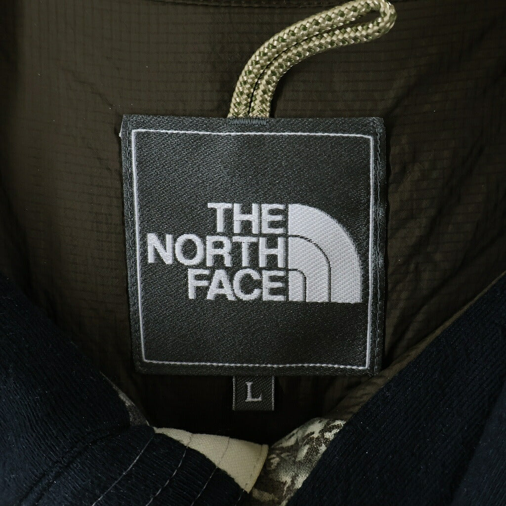 THE NORTH FACE(ザノースフェイス) Maintenance Jacket メンテナンスジャケット ツリー総柄 ナイロン マウンテンパーカー ホワイト NS15713