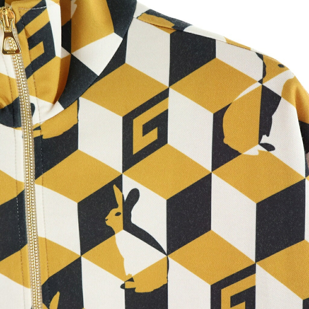 GUCCI(グッチ) 23SS アニマル総柄 トラックジャケット マルチ 714464 XJE4Q