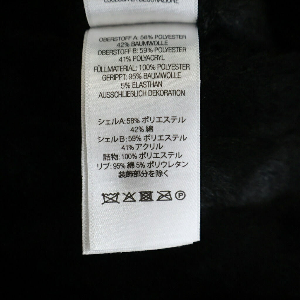 SUPREME(シュプリーム) 25AW Reversible Quilted Faux Fur Work Jacket フロントロゴ リバーシブル キルテッド ジップアップ ファー ジャケット ブラック