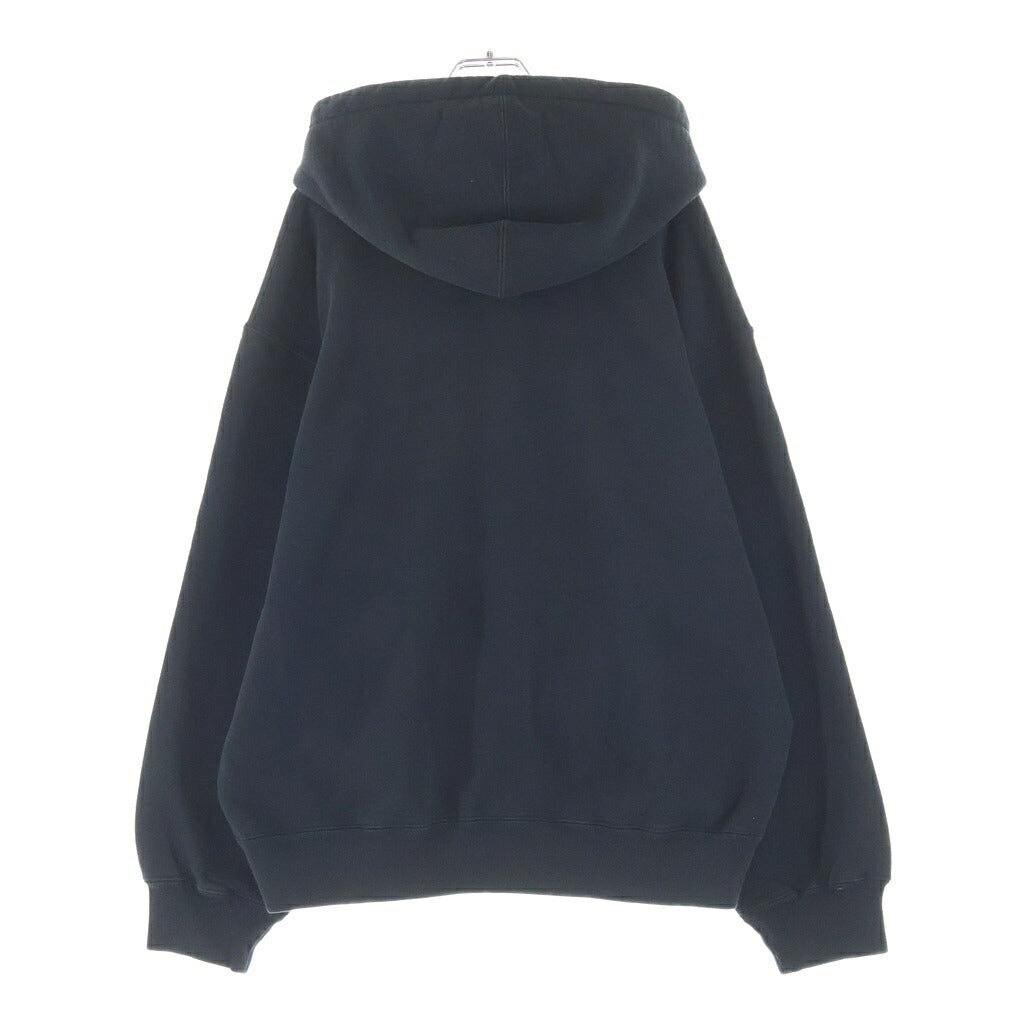 SUPREME(シュプリーム) 25SS Work Zip Up Hooded Sweatshirt フロントロゴ ジップアップ フーデッド スウェット パーカー ブラック