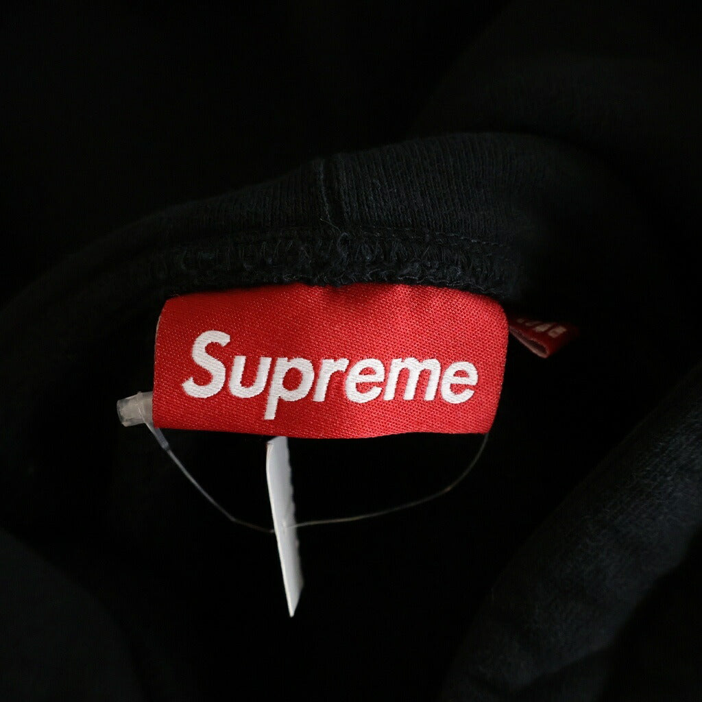 SUPREME(シュプリーム) 25SS Work Zip Up Hooded Sweatshirt フロントロゴ ジップアップ フーデッド スウェット パーカー ブラック