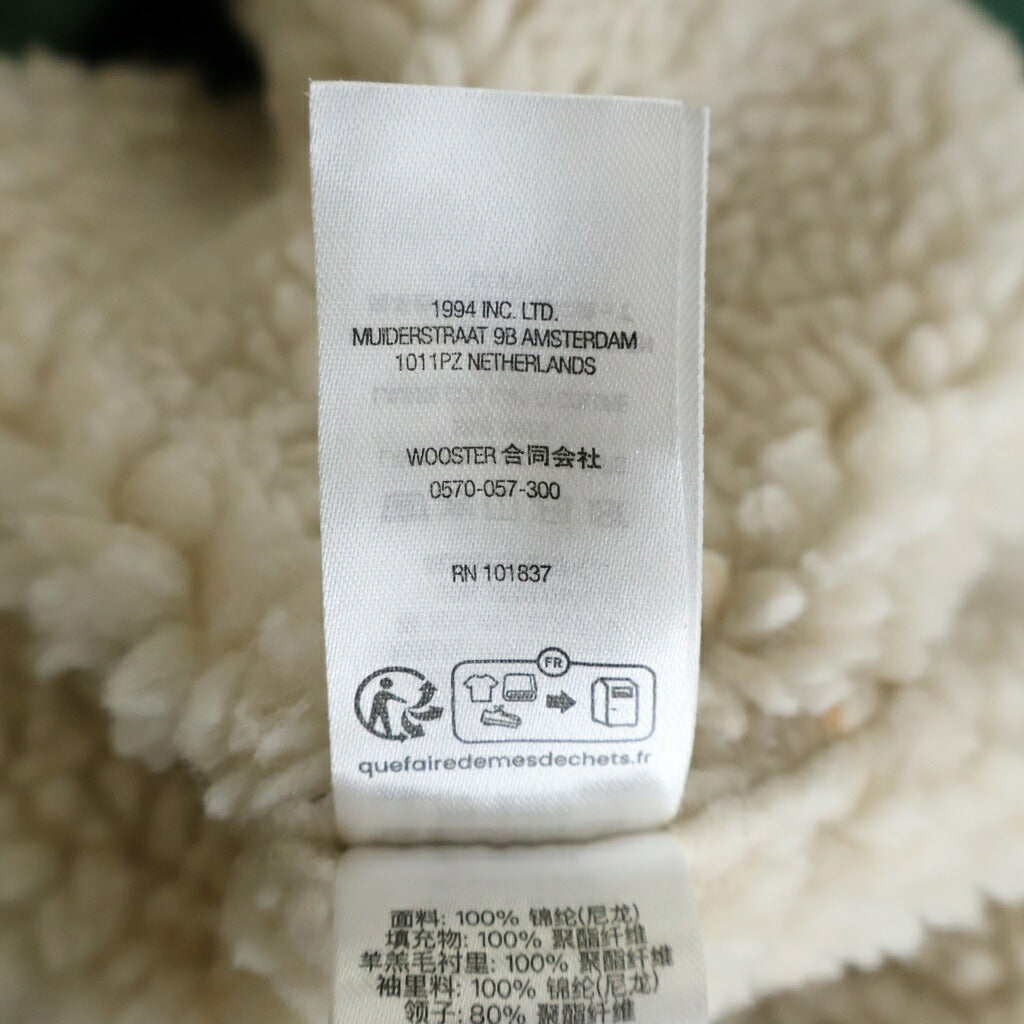 SUPREME(シュプリーム) 23AW Fur Collar Bomber Jacket ファーカラー フロントロゴ ジップアップ ボンバー ジャケット グリーン