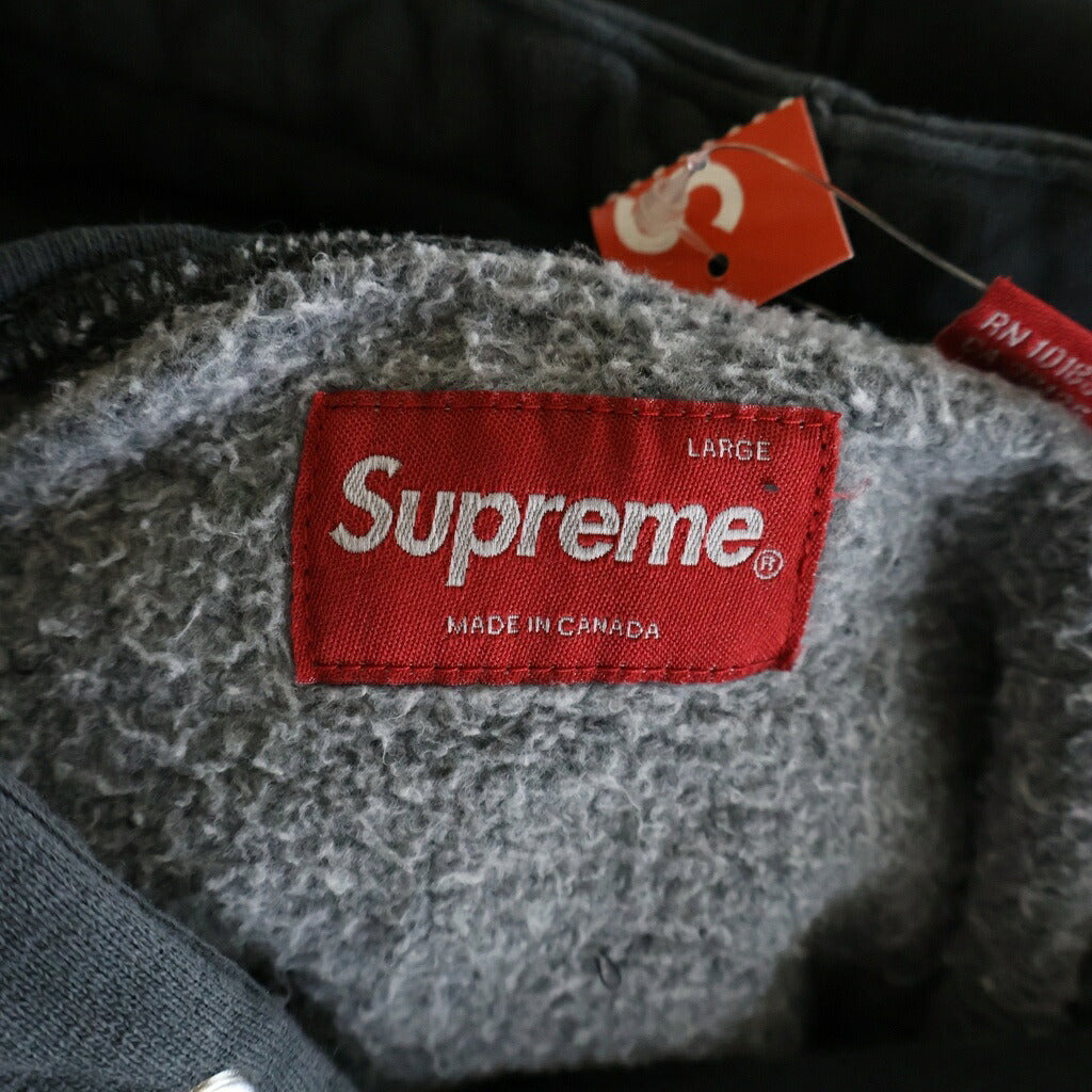 SUPREME(シュプリーム) 23SS Overdyed S Logo Hooded Sweatshirt オーバーダイ Sロゴ プルオーバーパーカー フーディ ブラック