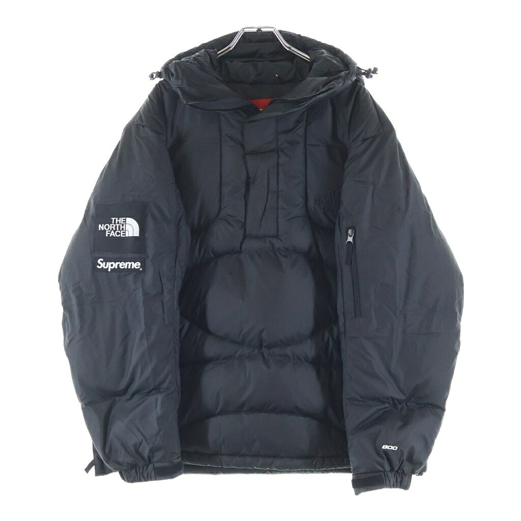 SUPREME(シュプリーム) 22AW 800-Fill Half Zip Hooded Pullover 800フィル ハーフジップアップ フーデッド プルオーバー ダウン ブラック