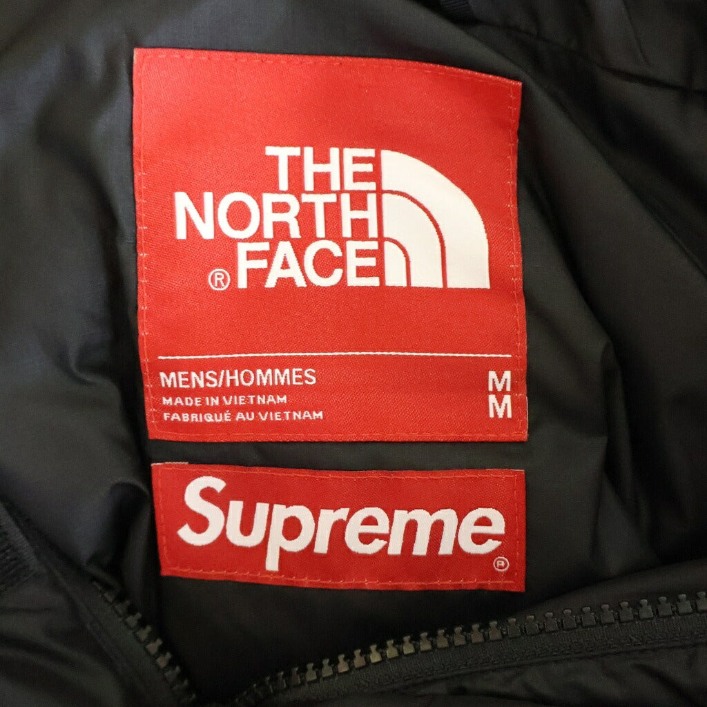 SUPREME(シュプリーム) 22AW 800-Fill Half Zip Hooded Pullover 800フィル ハーフジップアップ フーデッド プルオーバー ダウン ブラック