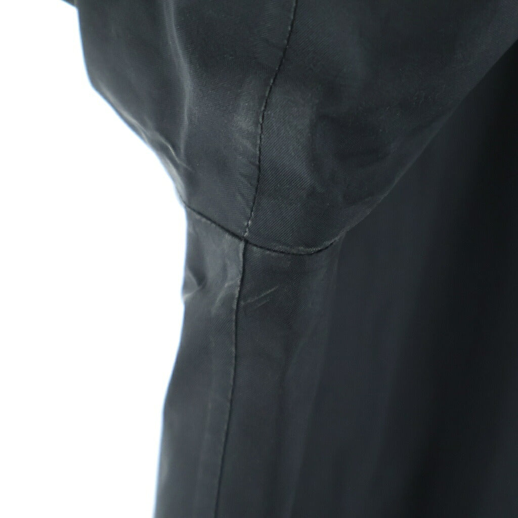 BLACKTOP MOTORCYCLE(ブラックトップモーターサイクル) GORE-TEX ゴアテックス バックボーンデザイン ナイロン コーチジャケット ブラック