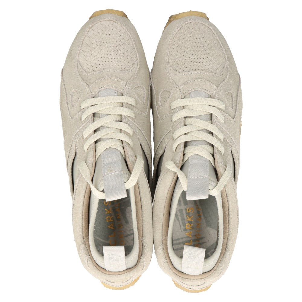 Clarks(クラークス) Breacon ブリーコン ローカット スニーカー ベージュ 26166760