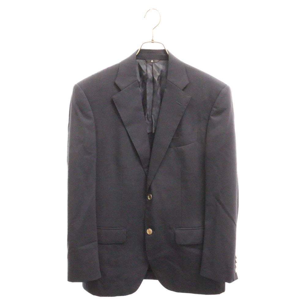 LANVIN(ランバン) 2B シングル ノッチドラペル テーラードジャケット ネイビー 108-205 190 3232-20